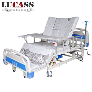 Giường Y Tế Bệnh Nhân 4 Tay Quay Lucass GB-C41